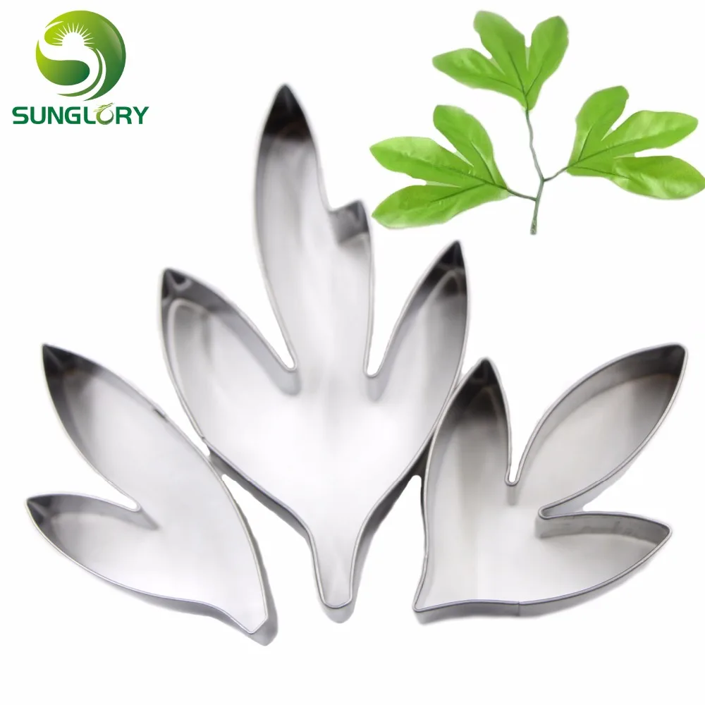 Home Flower Petal Leaf Biscuit Cookie Cutter Cake Decor Pastry Baking Mould Tool 