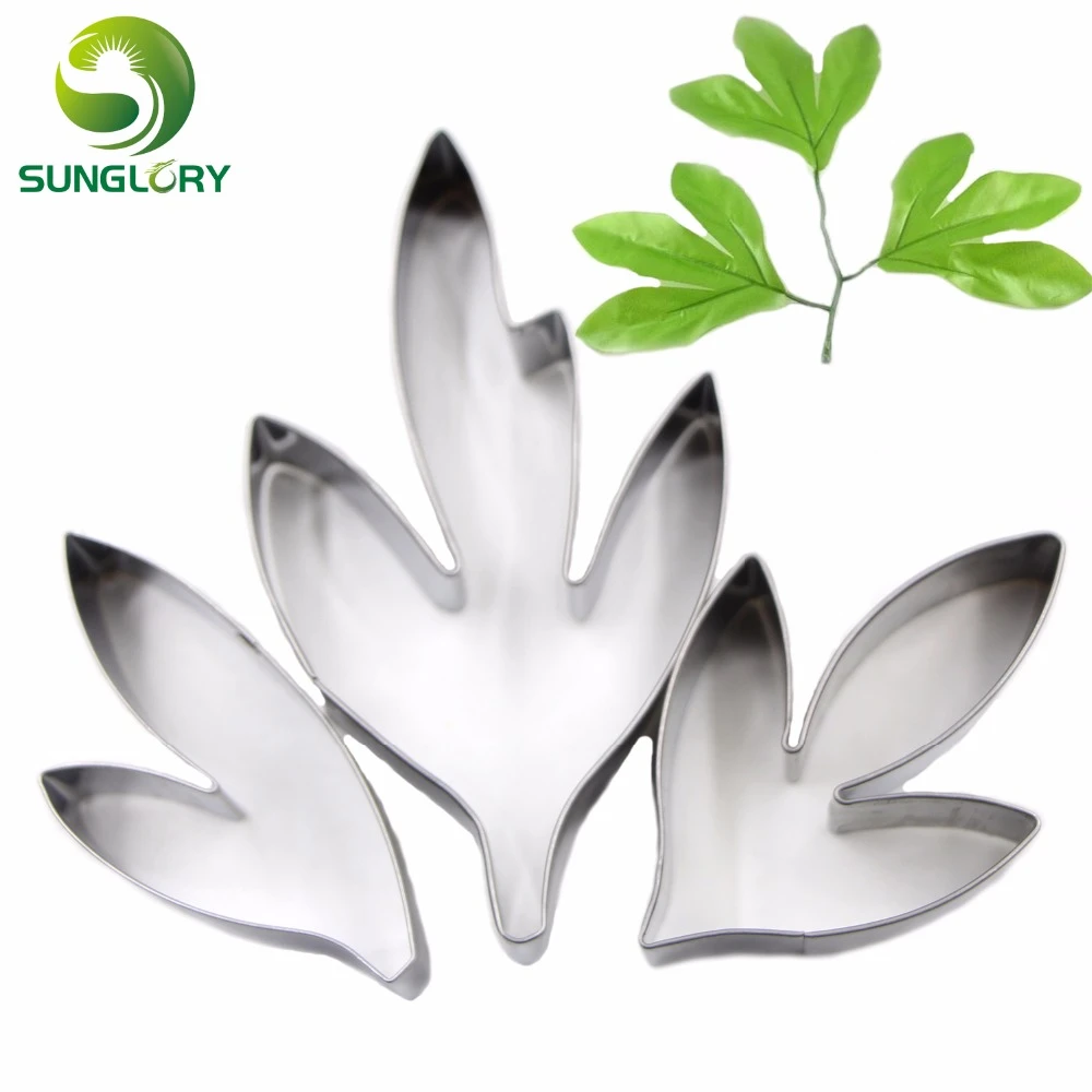 Flower Petal Leaf Stainless Steel Biscuit Cookie Cutter Fondant Cake Decor Mould Flower Petal Leaf Stainless Steel Biscuit Cookie Cutter Fondant Cake Decor Mould