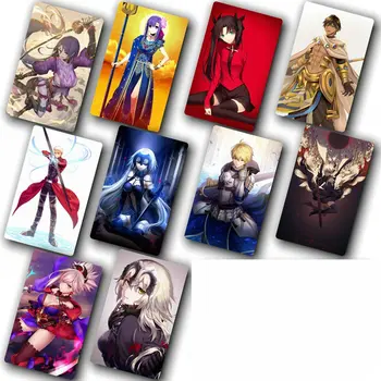 

Fate/Zero Fate stay night Anime Card Sticker Pack DIY Waterproof Card Kids Sticker toys for children 100 pcs/Lot