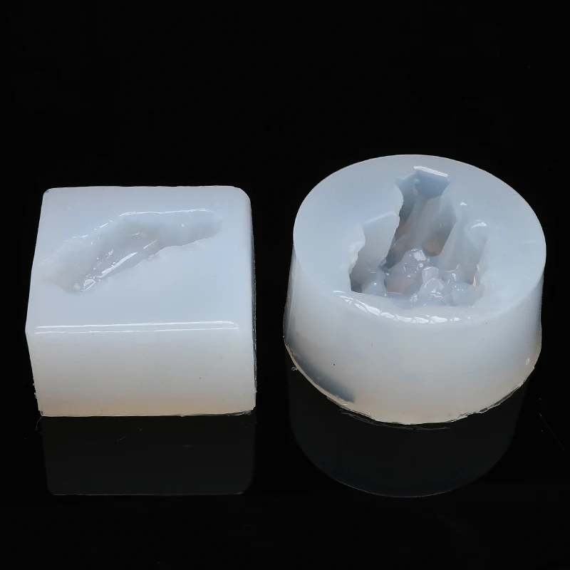 Высушенный цветок из УФ-смолы силиконовая форма искусственный камень 3D кристалл