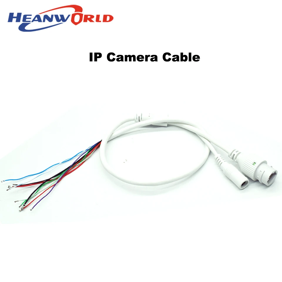 Network IP cable for IP camera cable replace cable RJ45 & DC12V Cable