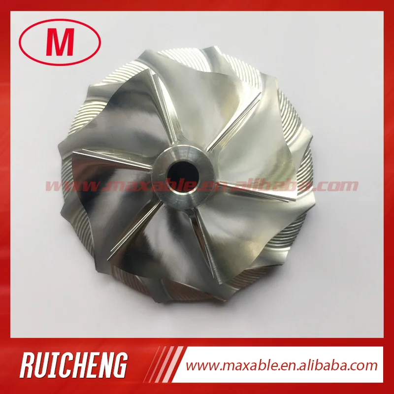GT15-25 436131-0002 38 62/52 19 мм 6 + лопасти турбо заготовка/Фрезерование/алюминиевый 2618