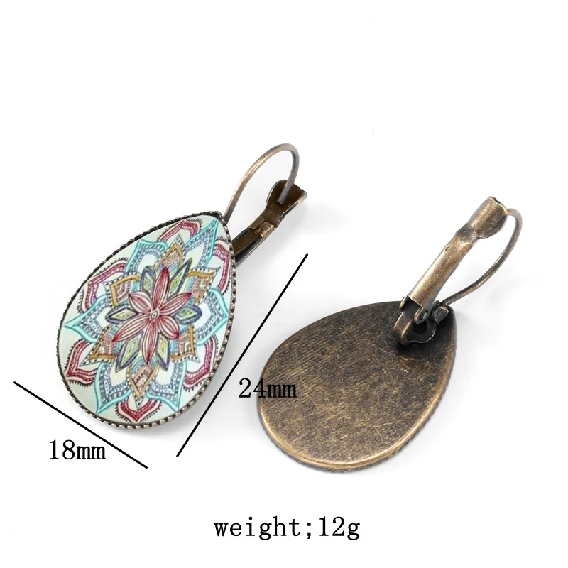 pendientes hippie vintage