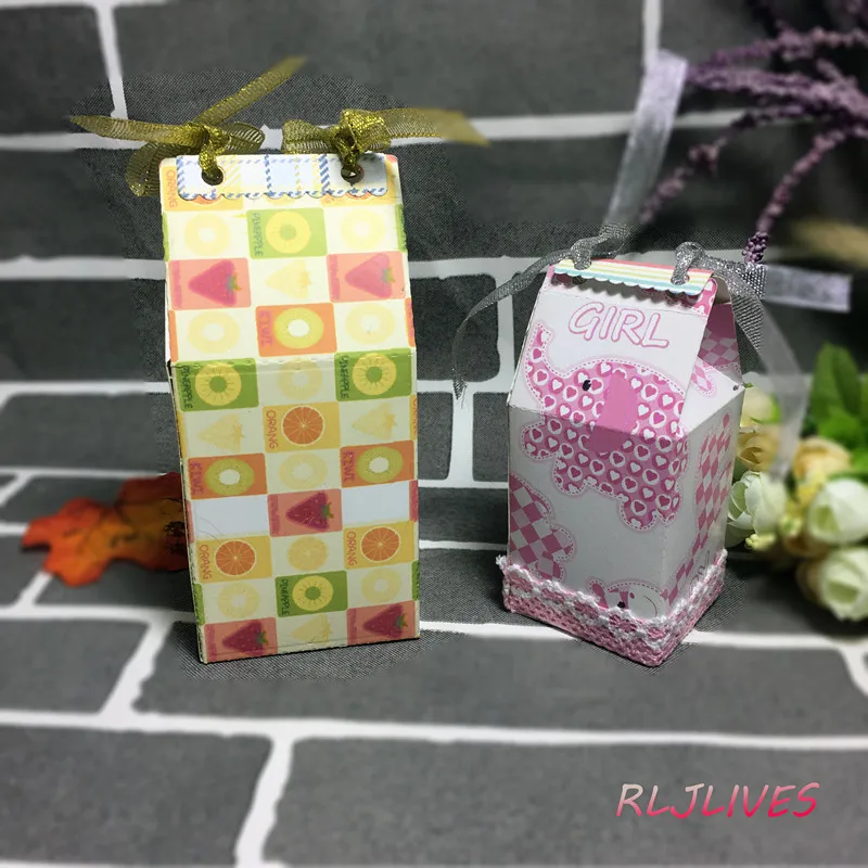 

Milk Box Metal Cutting Dies Stencils for DIY Scrapbooking Stamp/photo album Decorative Embossing DIY Paper Cards