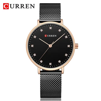 

CURREN Fashion Elegant Women Watches Quartz Analog Ladies Wrist Watch Top Luxury Brand Womens Clock Relogio Feminino Reloj Mujer