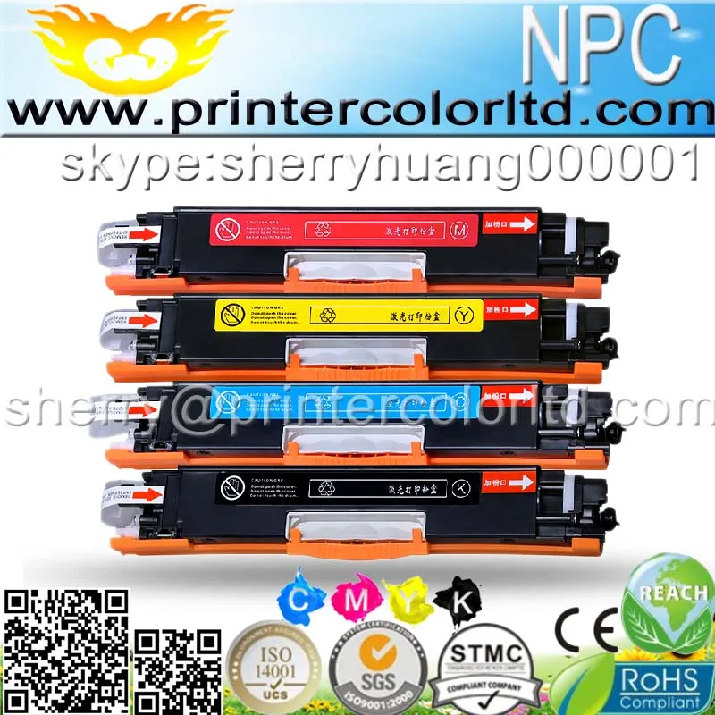 Новый картридж с тонером для HP Color Laserjet Pro MFP M170 M177fw M176 M176n M177 M153 CF350A CF351A CF352A CF353A 130A |