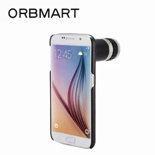 ORBMART 8X оптический зум объектив телескопа с задней крышкой чехол для samsung Galaxy S6 Edge S6 S5 S4 S3 Note 4 3 2