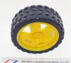 Roues de support pour châssis de voiture intelligente, 2 pièces/lot, pneu, roues de voiture robot pour arduino ► Photo 1/2