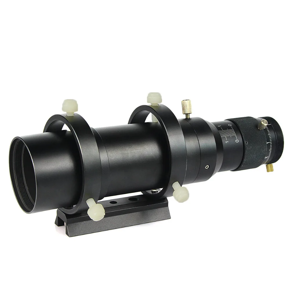 50mm CCD Image Guide Scope Finderscope w/Bracket 1.25