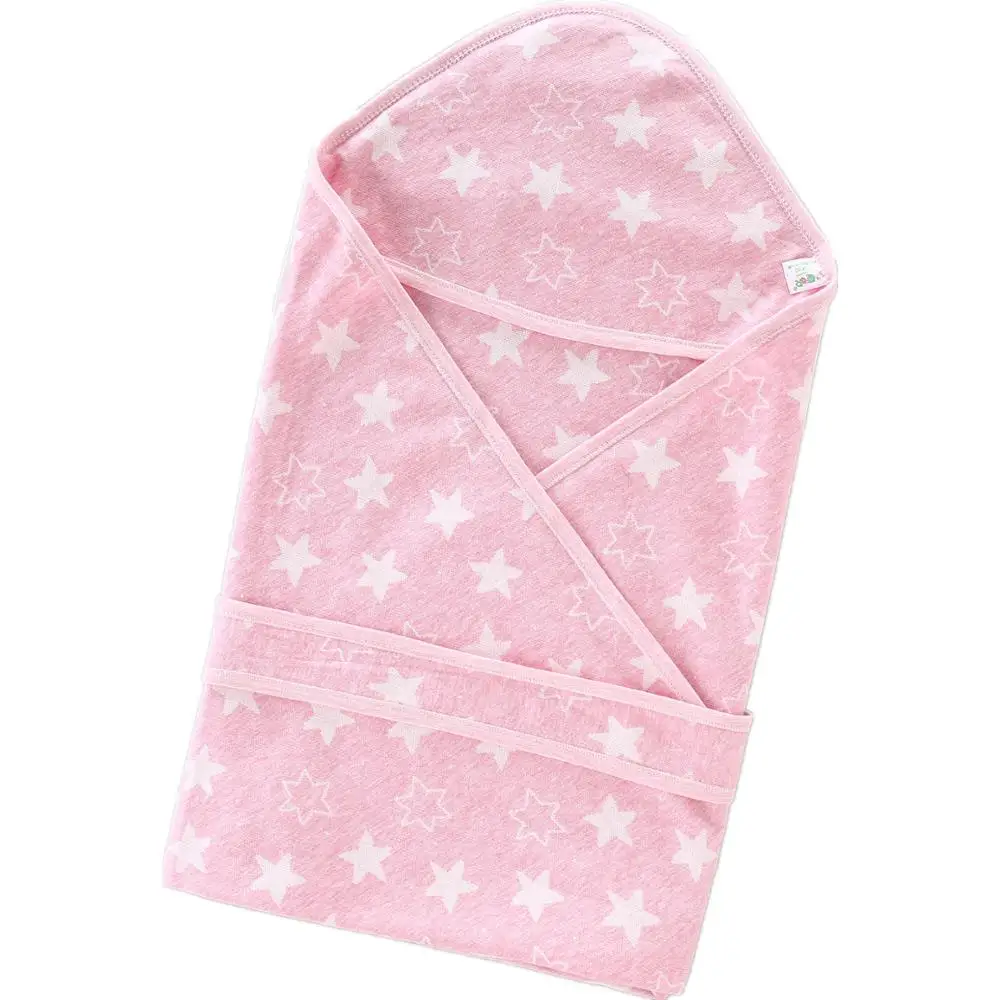 

Natural Cotton Newborn Swaddle Baby Blankets Stars Pattern Baby Wrap Towel Safe Sleepsack Swaddling Blankets Baby Deken 90*90cm