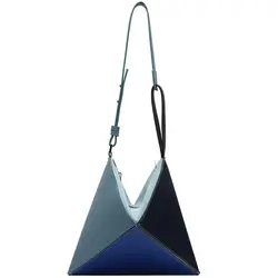 BEAU-Повседневная Геометрическая Сумка через плечо с тройным углом, цветная сумка на плечо, женская сумка-мессенджер