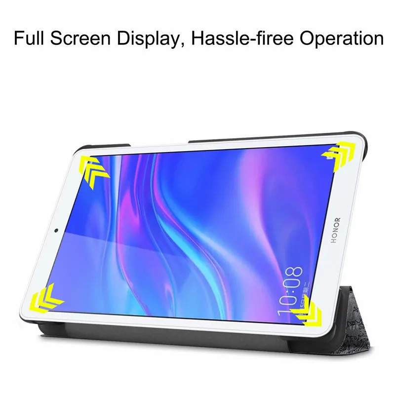 Чехол flгуб из искусственной кожи для Huawei MediaPad T5 чехол планшета с подставкой mediapad