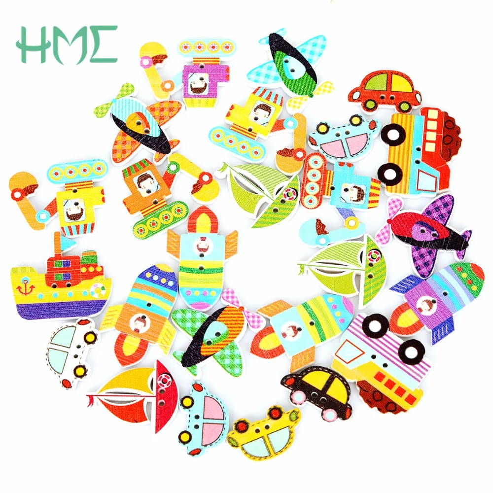 50 шт. разноцветные пуговицы для украшения автомобиля|buttons scrapbooking|decorative buttonswood sewing