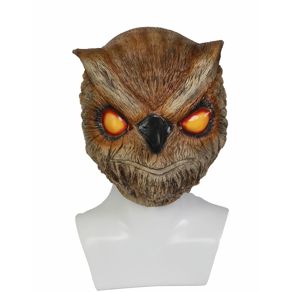 Coslive Hotline Miami Cosplay Rasmus Owl Head Mask Costume