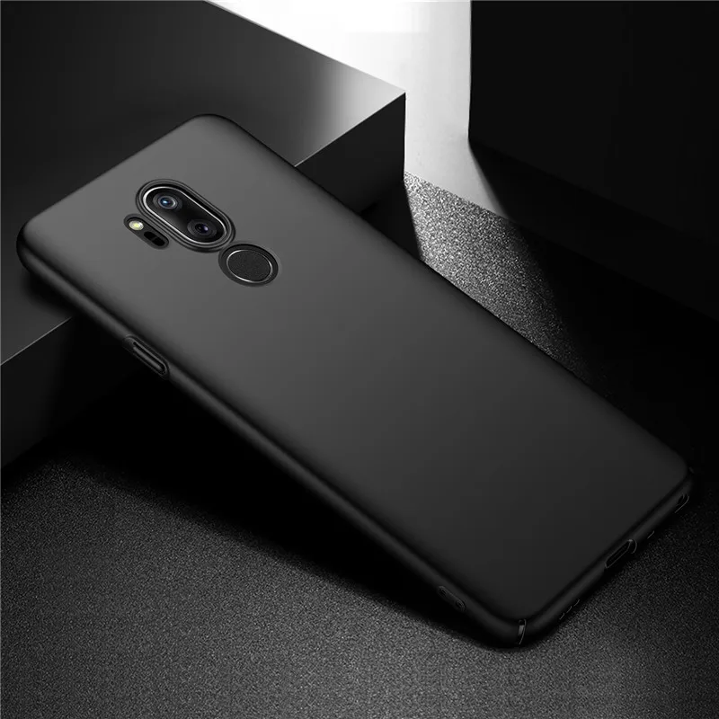 Для LG G7 чехол ThinQ ультра тонкий жесткий чехол из поликарбоната для LG G710 высококачественный чехол s для G7 ThinQ чехол для телефона черный синий золотой красный