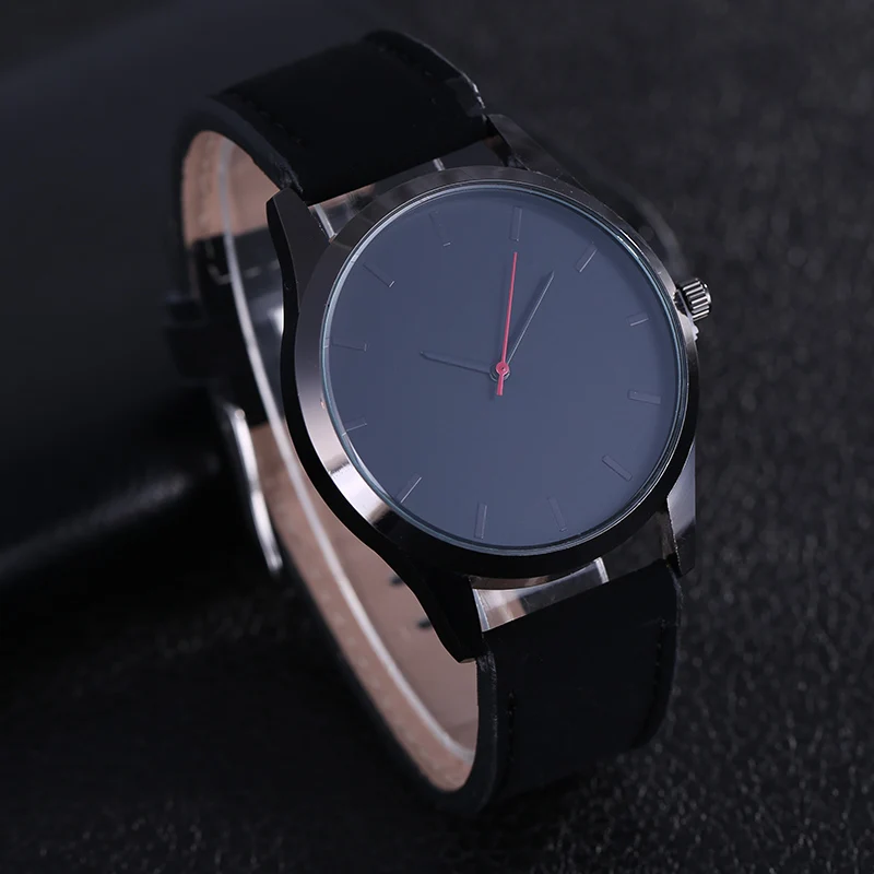 

Large Dial Mens Watches Top Luxury Brand Quartz Watch Casual Leather Sports Wristwatch Montre Homme Male Clock Relogio Masculino