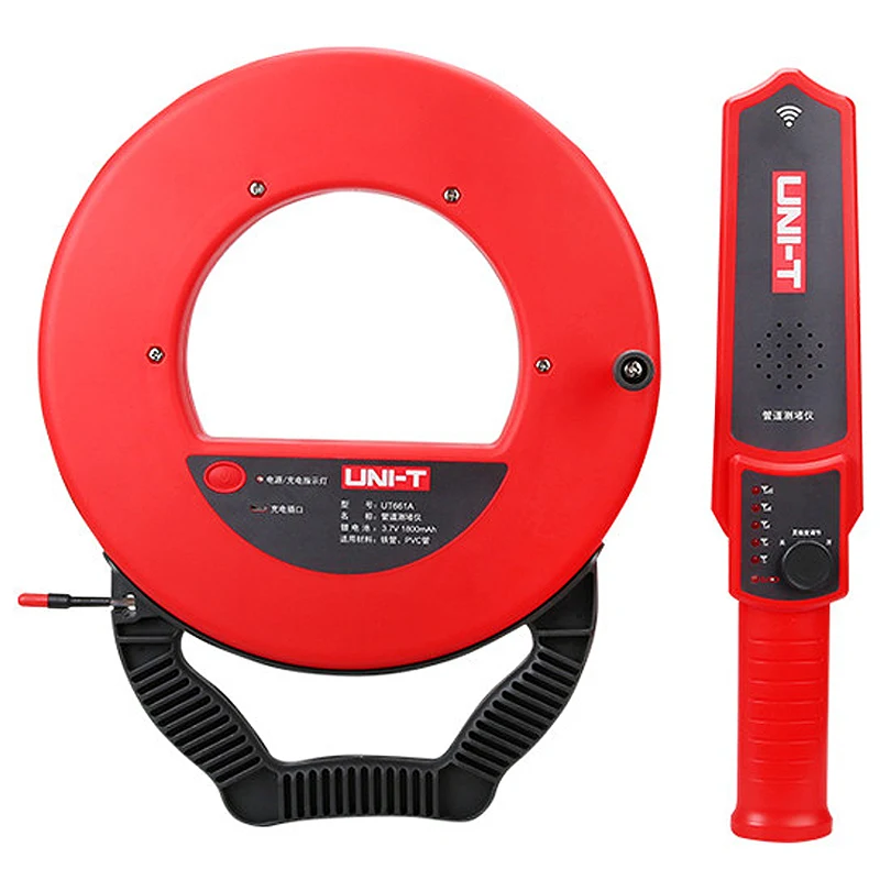 

UNI-T wall pvc iron blocking tube UT661A UT661B detector diagnostic tool scanner blocking pipeline clogging plumbers instrument