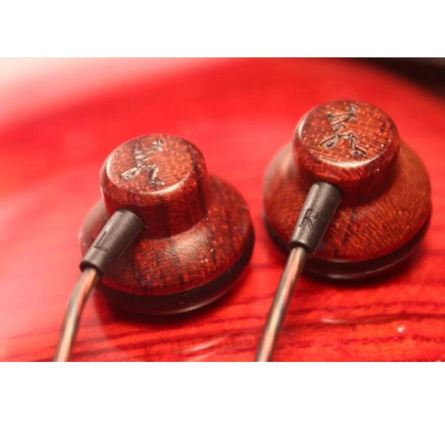 MMCX Джек DIY SE215 наушники Древние китайские красные сандаловые деревянные ручной