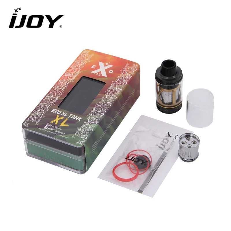 Оригинальный испаритель IJOY EXO XL Sub Ohm Tank 5 мл внешняя версия до 215 Вт|rebuildable rta|sub ohm