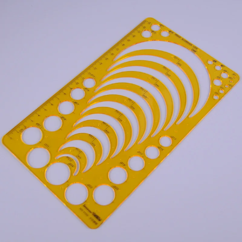 

Circle Measuring Drawing Template Foot Radius Seam Ruler Tailor Sewing Tools
