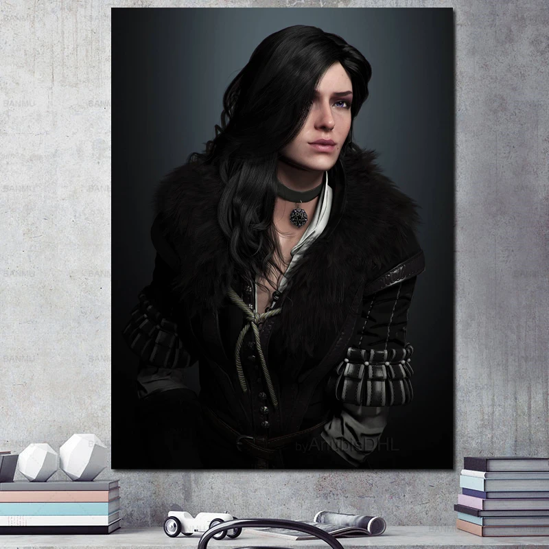

The Witcher Yennefer Of Vengerberg Canvas Posters Prints Wall Art Painting Decorative HD Pictures Modern Home Decoration Artwork
