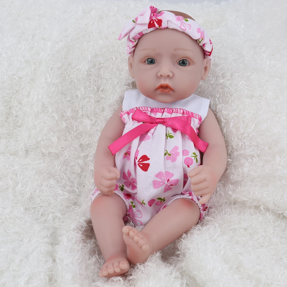 Кукла Reborn Baby мягкая силиконовая и хлопковая милые куклы розового цвета как