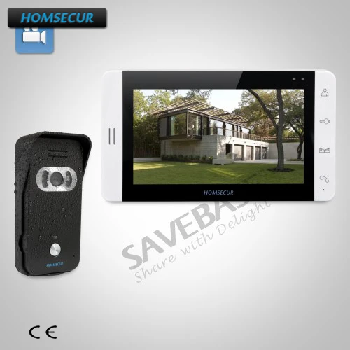 

HOMSECUR 7" Wired Video Door Entry Security Intercom with IR Night Vision+Russian Local Delivery