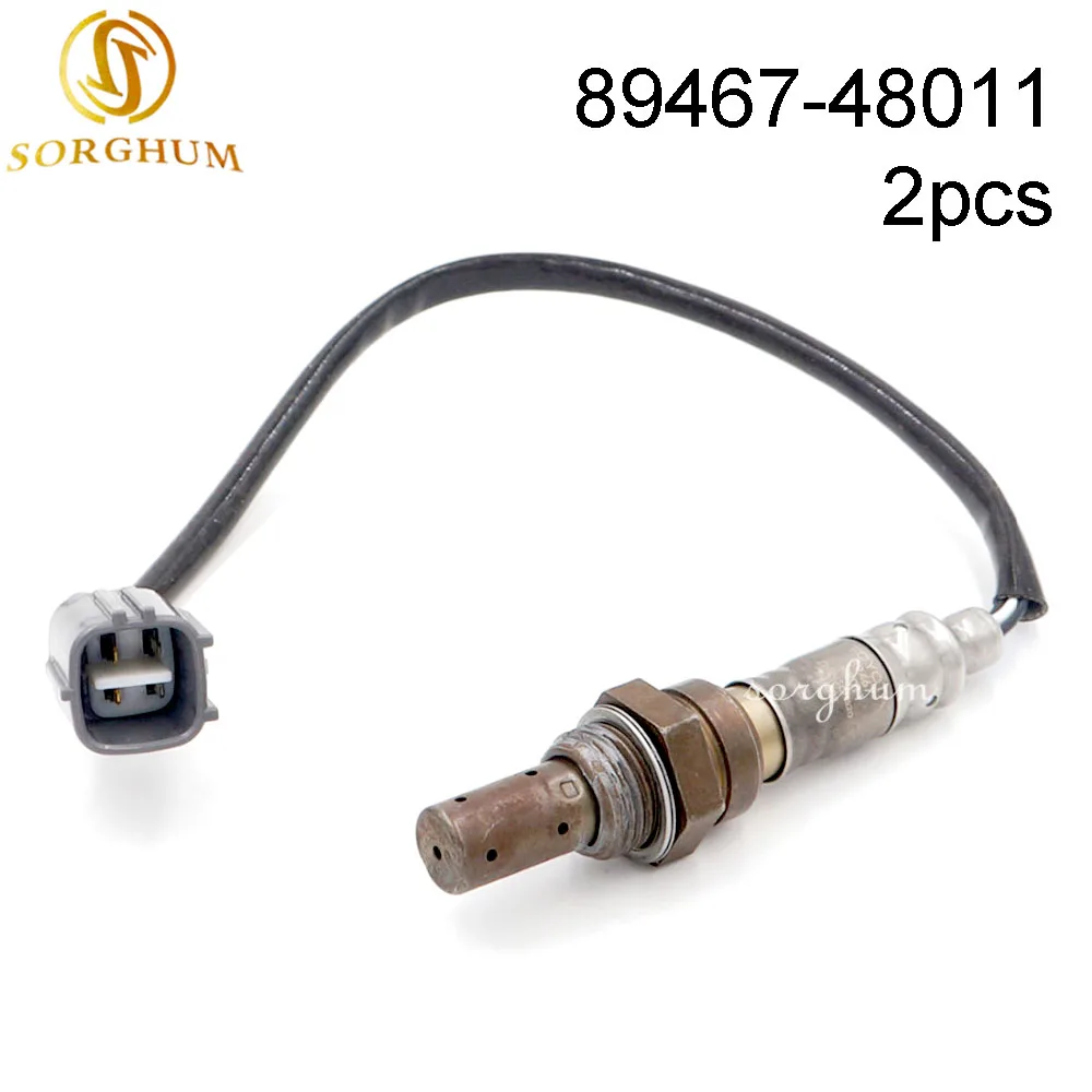 

2PCS 89467-48011 Front O2 Air Fuel Ratio Sensor For Toyota Avalon Sienna Lexus ES300 RX300 3.0L