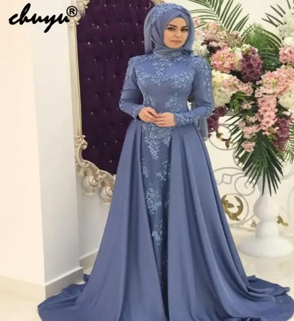dress satin hijab