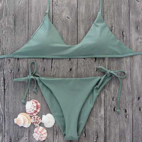 

Meihuida Brand Women Sexy Bikini Set Push-up Padded Bra Bandage Bikini Set Swimsuit Triangle Swimwear Bathing For Lady