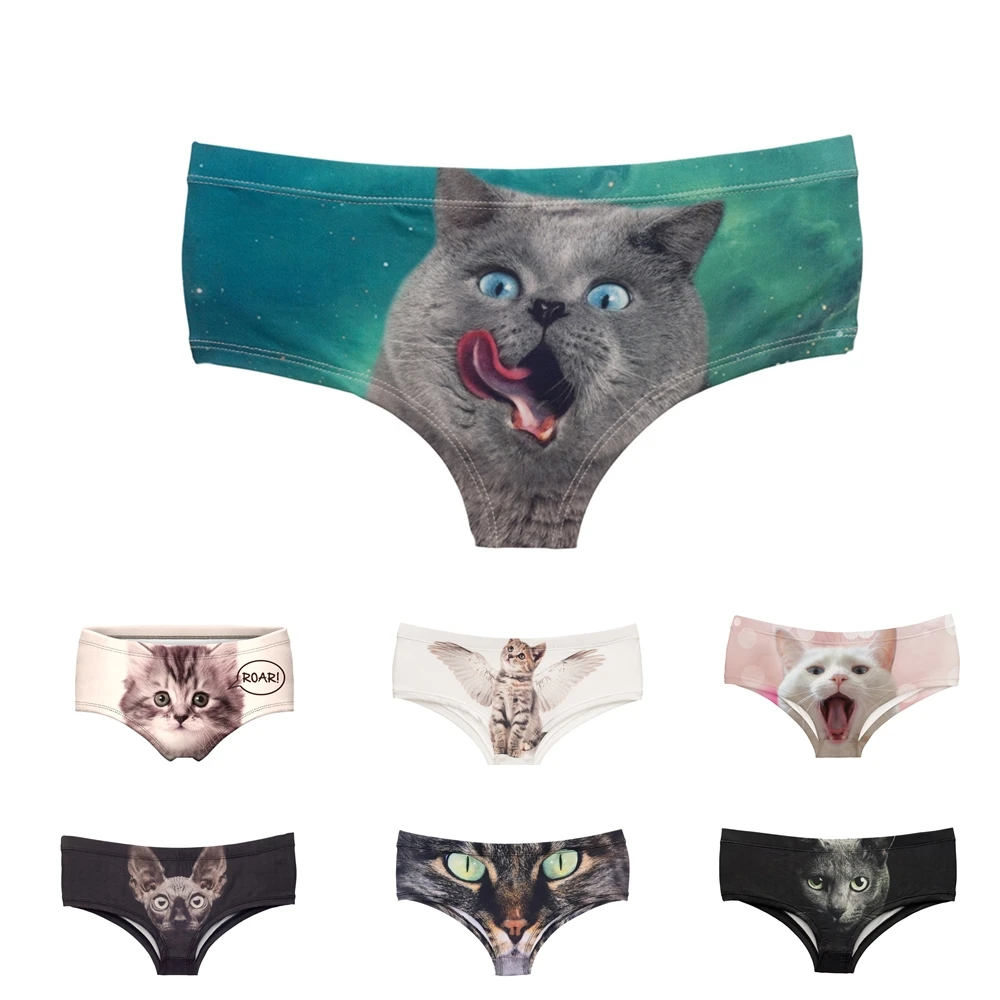 Women Briefs Panties simulate animals Pig polyester Canadian Hairless