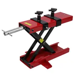 500 кг мотоцикл велосипед Стенд Scissor Lift Jack Paddock мастерская скамейка широкий палуба мотоцикл центр подъемник стенд Лифт Инструмент