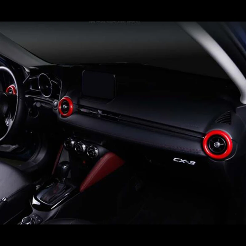 3 шт. автомобильные аксессуары для Mazda CX3 2015 2018|Лепнина интерьера| |