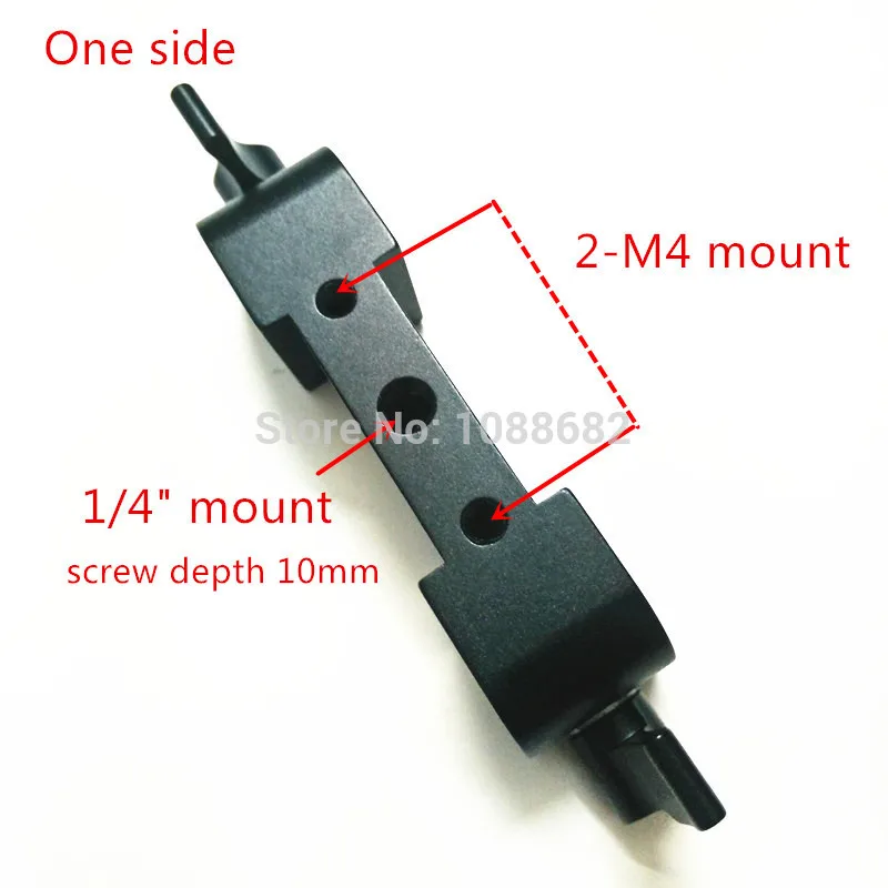 Adjustable Steady Shoulder Mount Shoulder Pad for Video Camcorder Camera DVDC Support System DSLR Rig 15mm Railblock1 (1)