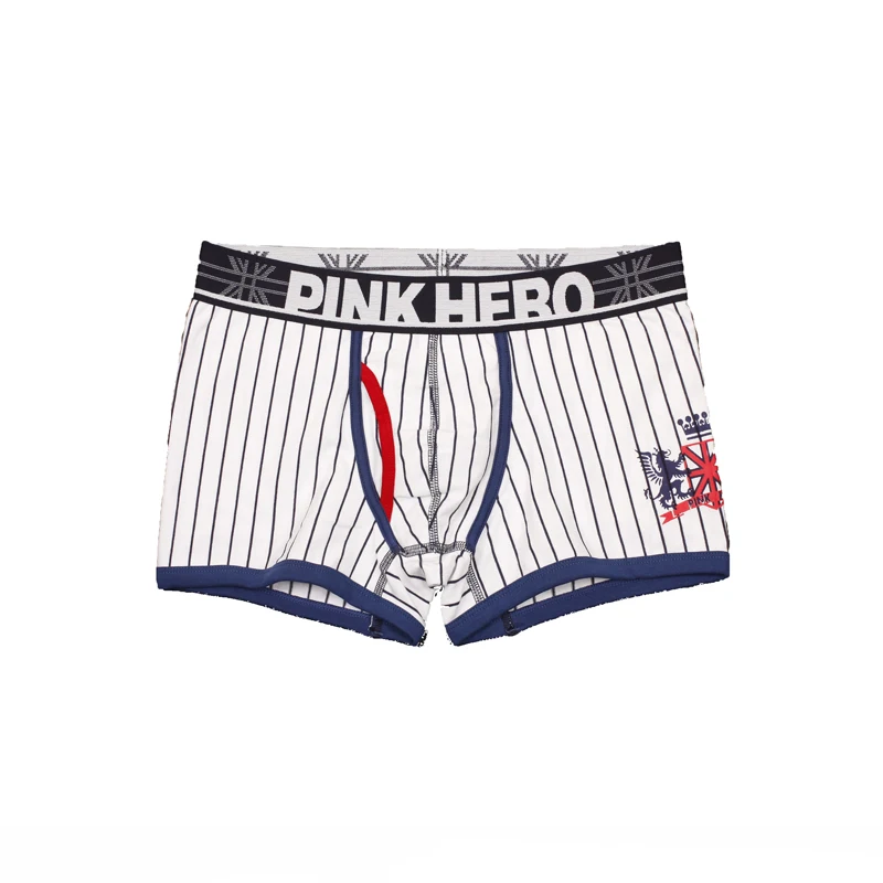 MDY dyed striped pull cotton fashion mens underwear mens flat feet