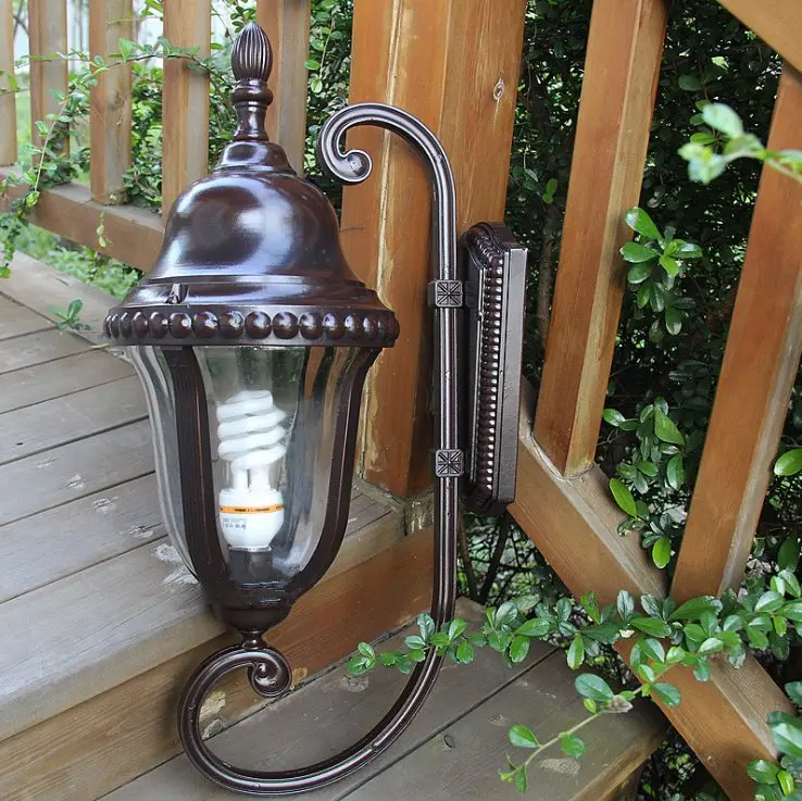 French Outdoor Boutique Wall Lamp Antique Garden Lighting Wall Lamp Antique Garden Lighting