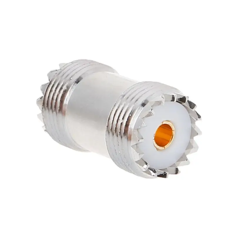 

UHF SO239 Female To Female Jack Panel Mount RF Coaxial Adapter Connector Straight F/F
