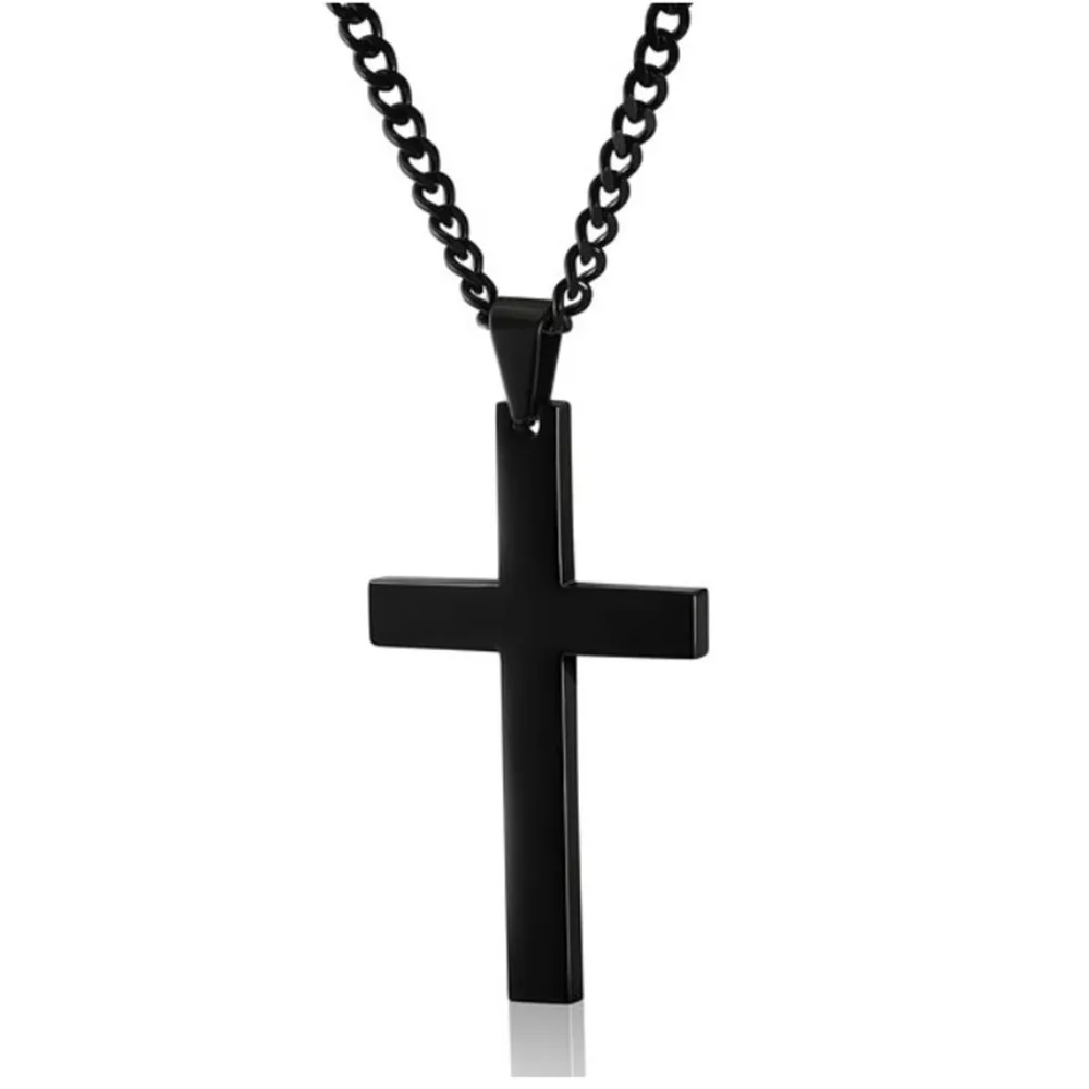 Hot Sale Ethnic Style Full of faith Crucifix Cross Necklace Silver/Gold