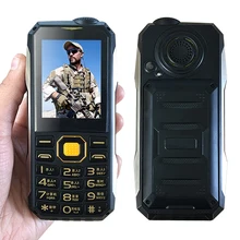 Shockproof whatsapp mp3 mp4 power bank bluetooth 3 0 flashlight FM black list internet rugged mobile