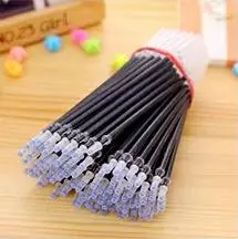 Новинка Stationery100Pcs стержни для гелевых ручек 0 5mm черные голубые чернила Заправка