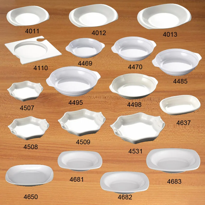 

New Fashion Dish Melamine Tableware Flate Head Dish Chain Restaurant With Melamine Dish A5 Melamine Tableware