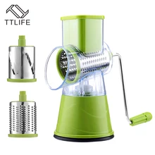 TTLIFE Hot sale Spiral Manual Mandoline Slicer Vegetable Cutter Fruit Machine Peeled Tool Vegetable Salad Tools