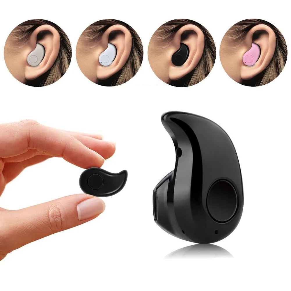 S530 Cute Mini Style Wireless Bluetooth Earphone V4.0 Stealth black/pink/white Headset Handfree