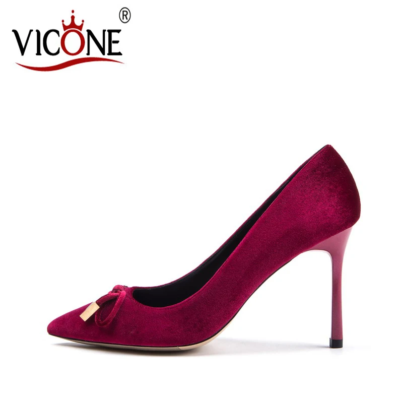 

VICONE Women's pointed high heels V10234