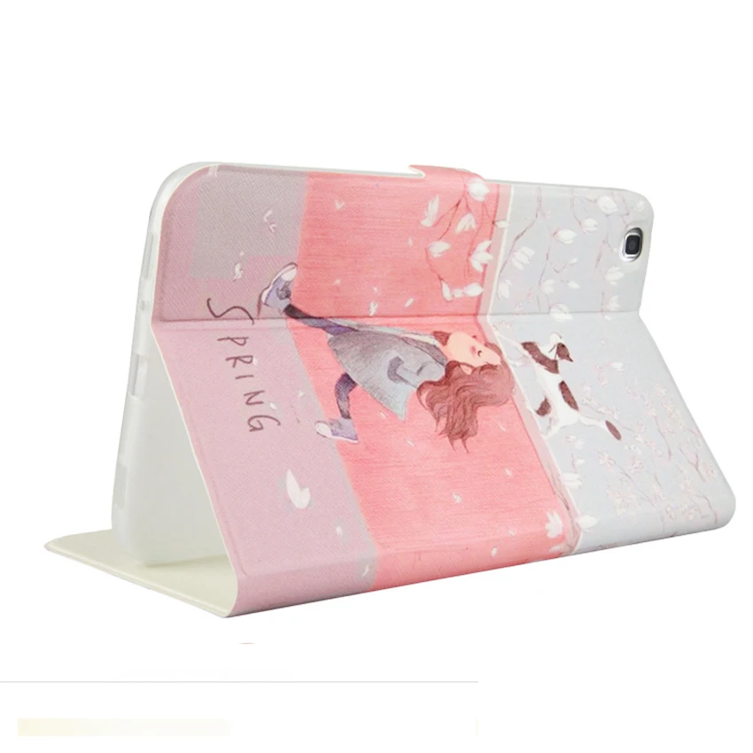 Чехол подставка из ПУ кожи для Samsung Galaxy Tab 3 8 0 T311|for samsung galaxy tab|8 inch tablet pctablet funda |