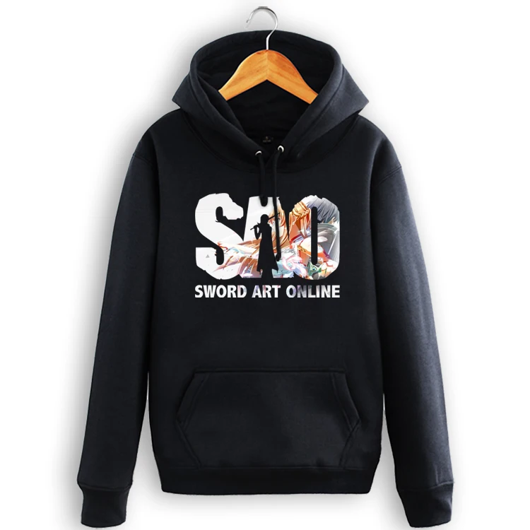 Sword Art Online Fashion Sao Pullover Hoodie Sweatershirt Sword Art Online Fashion Sao Pullover Hoodie Sweatershirt