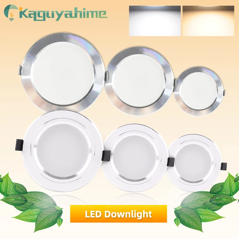 Kaguyahime LED Downlights 18W 15W 9W 5W 3W AC 220V 110V Ultra Thin Aluminum Spot Light For Living Room Down Light Ceiling lamp Kaguyahime LED Downlights 18W 15W 9W 5W 3W AC 220V 110V Ultra Thin Aluminum Spot Light For Living Room Down Light Ceiling lamp
