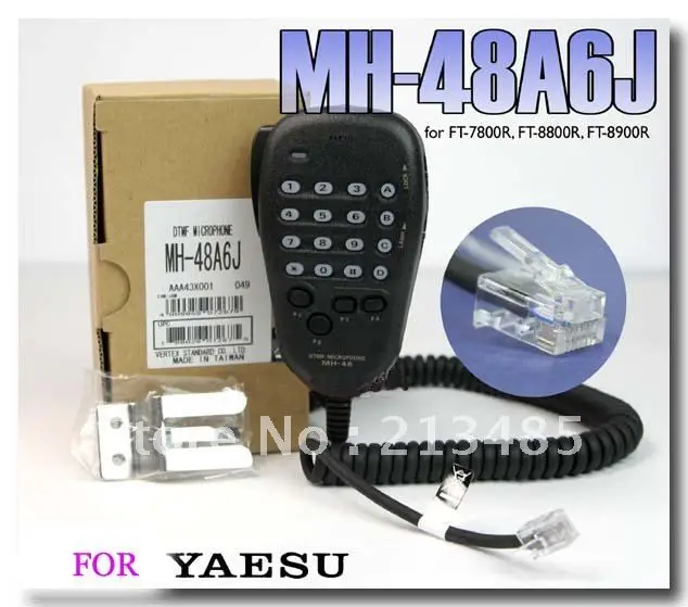Trasporto Libero Dtmf Microfono Mh-48A6J Per Yaesu Ft-7800R Ft-8800R Ft-8900R