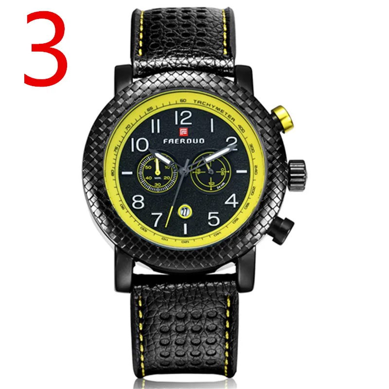

zou's 2018 new imported movement men's watch automatic mechanical watch casual fashion tide waterproof quartz men's watch