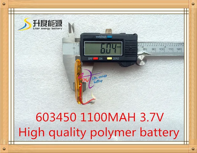 li polymer rechargeable battery 3 7v 603450 lithium polymer battery group size 34 battery